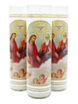 Comprar 12 Veladoras Luz Eterna Fama Divina Providencia Catolicas