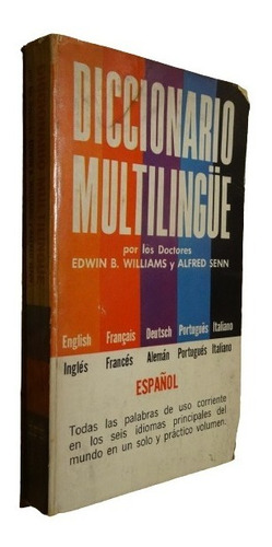 Diccionario Multilingüe Inglés Frances Aleman Portugués Ital