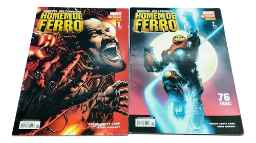 Hq Homem De Ferro Marvel Millennium Completo Panini 