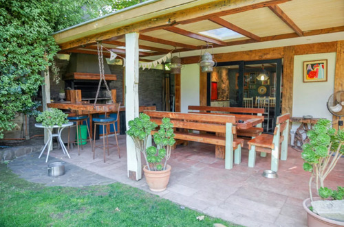 Linda Casa Chilena/gran Terreno De 1.000 Mt2/gino Girardi