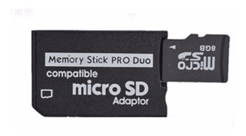 Adaptador Memoria Micro Sd/sdhc A Memory Stick Pro Duo+8gb