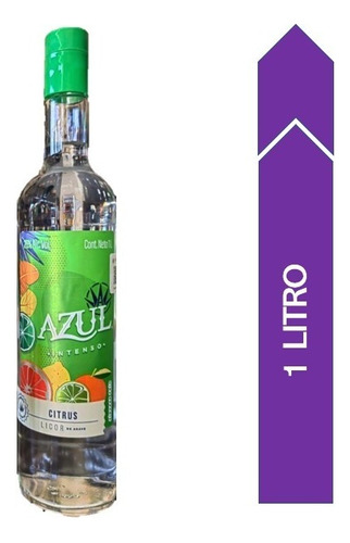 Licor De Agave Azul Intenso Citrus 1l