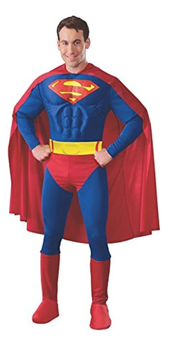 Dc Comics Deluxe Muscle Chest Superman Disfraz