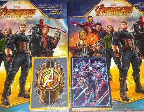 Infinity War Panini Avengers Set Completo + Álbum Tapa Dura