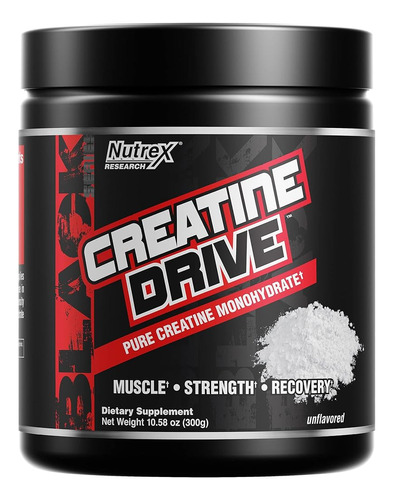Nutrex Research Ultra Pure Creatine Monohydrate Powder Sin S