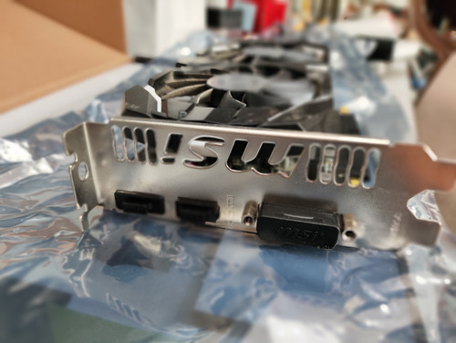 Msi Tarjeta De Video Geforce Gtx 1050 Ti 4gt Oc 1 Año De Uso (Usado)