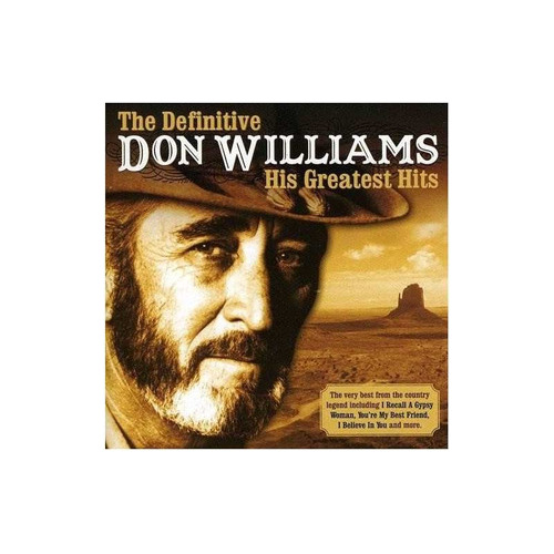 Williams Don Definitive England Import Cd Nuevo .-&&·