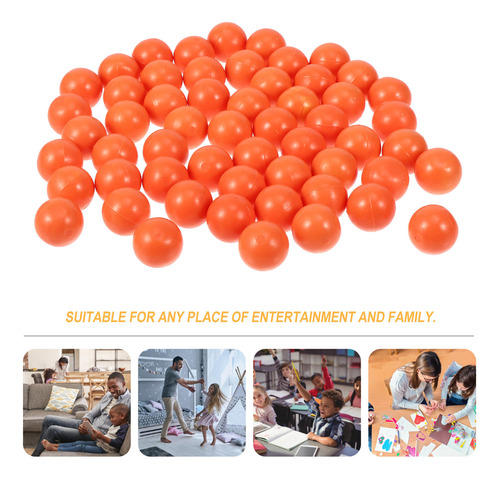 100 Bolas De Plástico De Colores Para Niños, Bolas Educativa