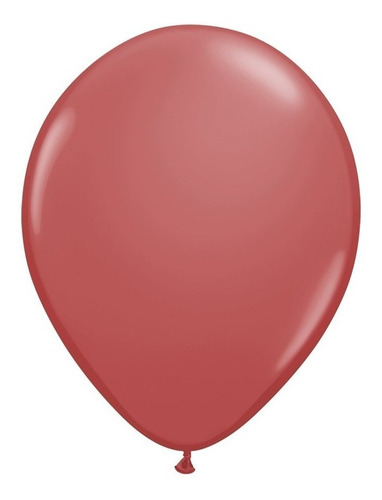 Bexiga Balão Terracota 12 Polegadas 25 Unidades