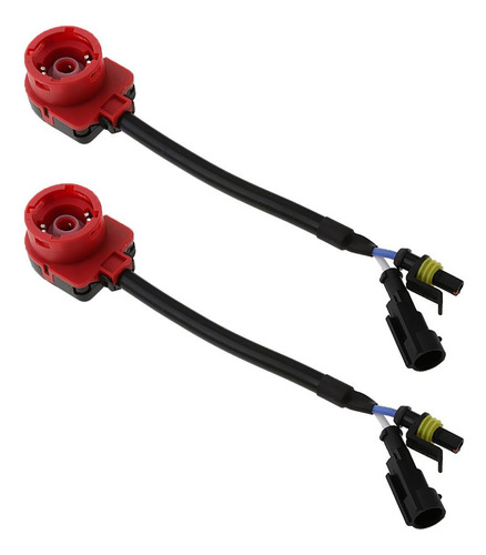 2pcs Adaptador Enchufe Hid Conector Convertidor Arnés D2r