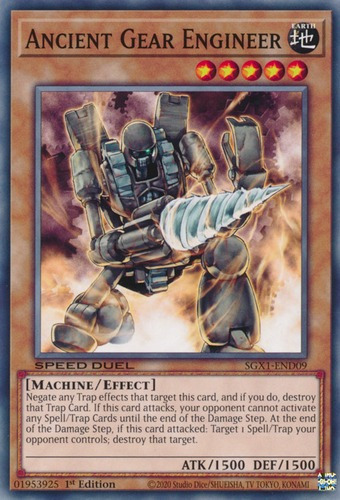 Ancient Gear Engineer (sgx1-end09) Yu-gi-oh!