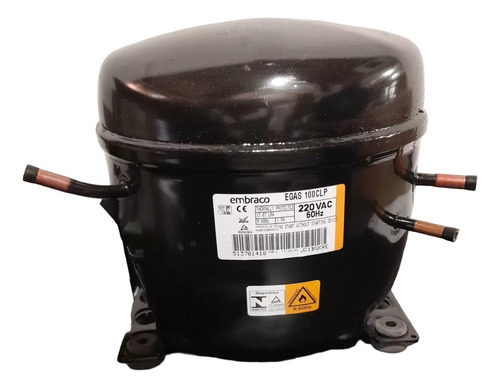 Compressor Egas100clp R600 Bro80a Bro81a Brn80a Gro80a 220v