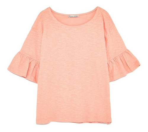 Remera Zara Rosa Nueva Con Etiquetas Importada De Usa