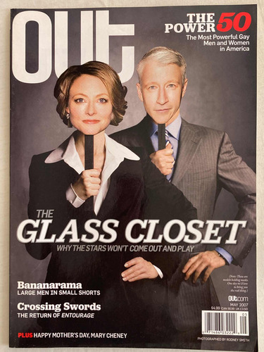 Revista Out / The Glass Closet Mayo 2007 Impecable Lgbt+ (Usado)
