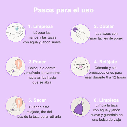 2 Piezas Juego De Vaso De Silicona Esterilizado,
