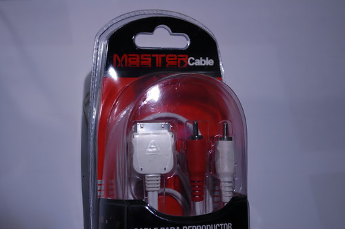 Cable Audio iPod Plug Rca A Conector De iPod 1.4 Metros Full