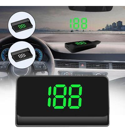 Display Frontal Digital De Velocímetro Gps Usb Para Carros C
