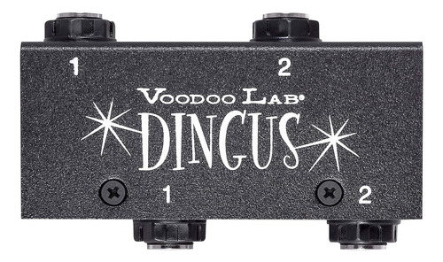 Dingus Dual Quarter Inch Feed-thru Pedaleras Dingbat