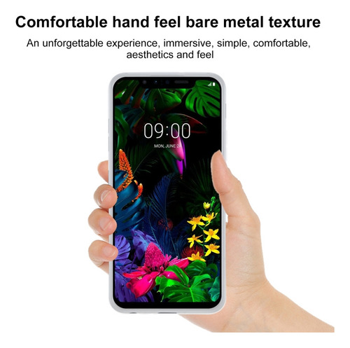 Z Capa De Telefone Tpu Preta Para LG G8s Thinq