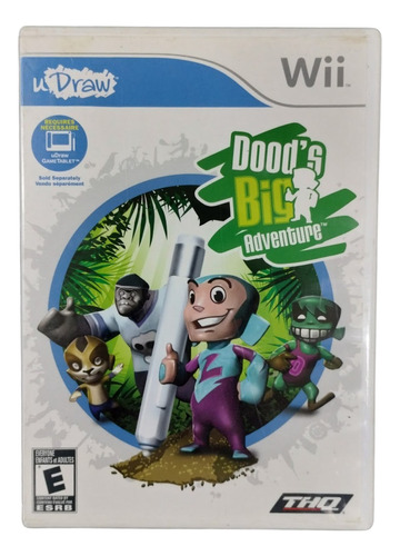 Udraw: Dood's Big Adventure Original Nintendo Wii