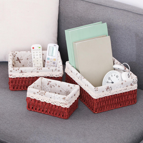 Cesta De Almacenamiento De Escritorio, , Caja De M