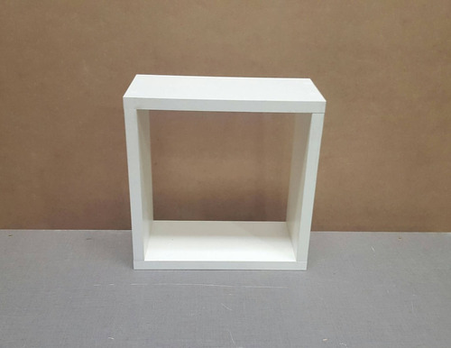 Cubo Melamina Blanca 18mm  30 X 30 X 15