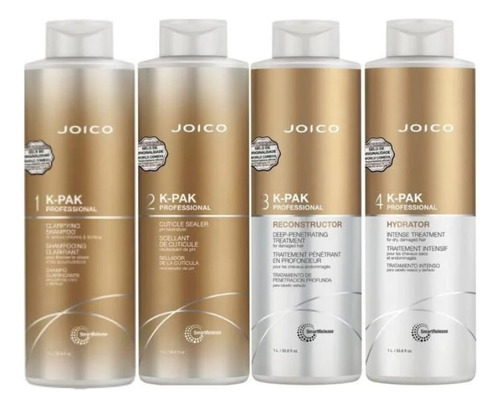 Kit Joico K Pak Reconstrutor 4 Passos