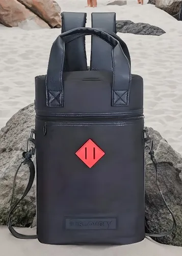 Mochila Matera Porta Mate Termo Stanley Bolso Matero Color Negro