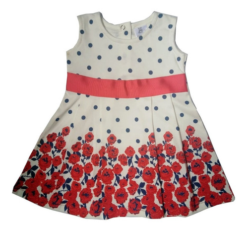 Vestido De Niña Ajuar Ropa De Bebe Florencia