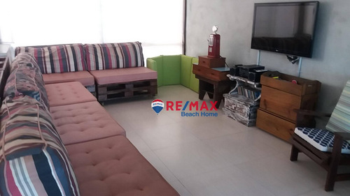 Imagem 14 de 26 de Cobertura Com 4 Dormitórios À Venda, 180 M² Por R$ 600.000,00 - Praia Da Enseada - Guarujá/sp - Co0109