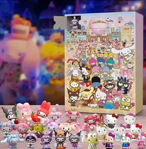 Calendario De Adviento Navidad Para Hello Kitty & Friends