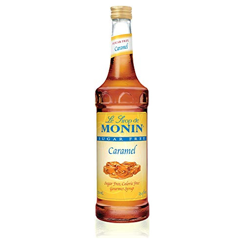 Monin - Sirope De Caramelo Sin Azúcar, Suave Y Dulce, Ideal 