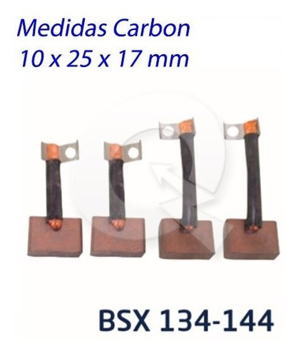 Escobilla De Arranque Deutz J.deere M. Benz Volvo Iveco Gv