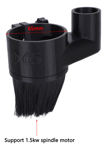 Sapato De 65 Mm Com Tampa De Poeira De Roteador Cnc Para Mot