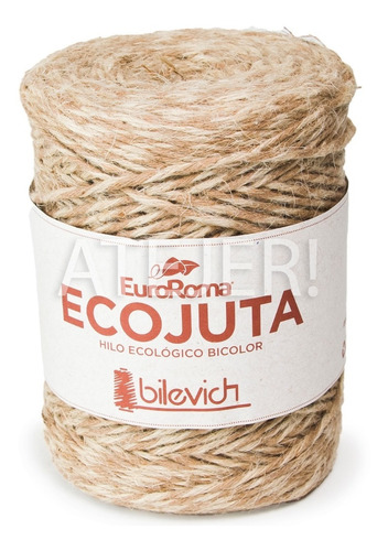 Imagen 3 de 5 de Hilo De Yute Ecológico Bicolor X 190 Metros