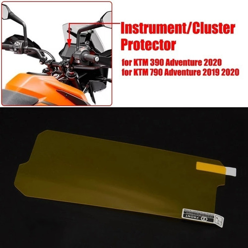 Mica Protectora Pantalla Tft Moto Ktm Duke 125 390 790 Adv