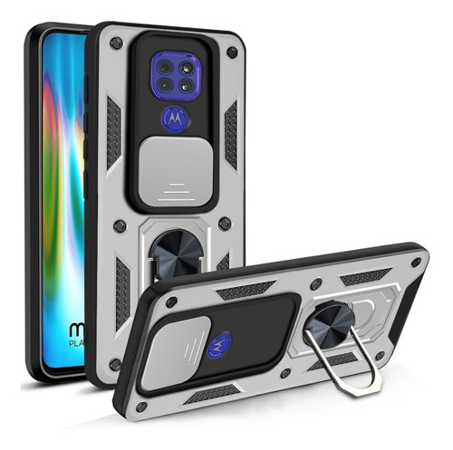 Funda Para Moto Tapa Deslizante Case + Cristal Templado