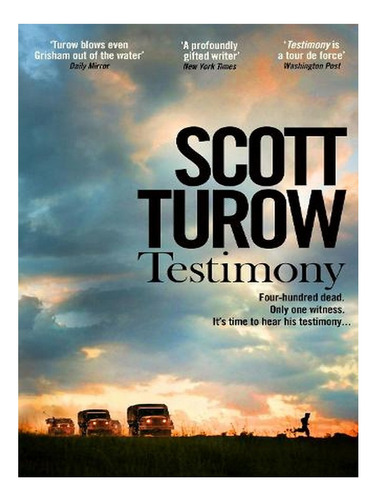 Testimony - Kindle County (paperback) - Scott Turow. Ew06