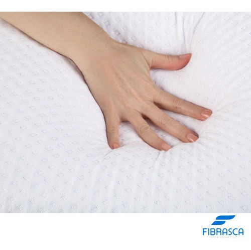 Almohada Fibrasca Honeycombs Plus, soporte muy suave