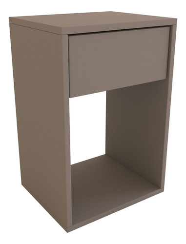 Mesa De Luz Para Sommier- 1 Cajon  60 X 40 X 35- Dld 08