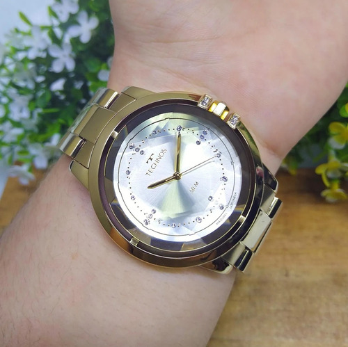 Relógio Technos Feminino Crystal Swarovski 2036mll/4x