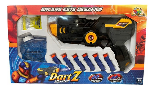 Arma Brinquedo Dardos Lança Bolinhas Gel Metralhadora Nerf