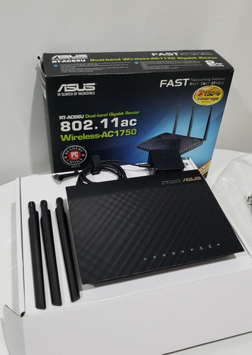 Access Point Asus Rt-ac66u Negro 110v/240v Modem/router