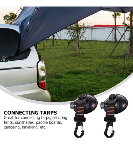 Gancho Con Ventosa Para Ventanillas De Coche, Exterior, Tien