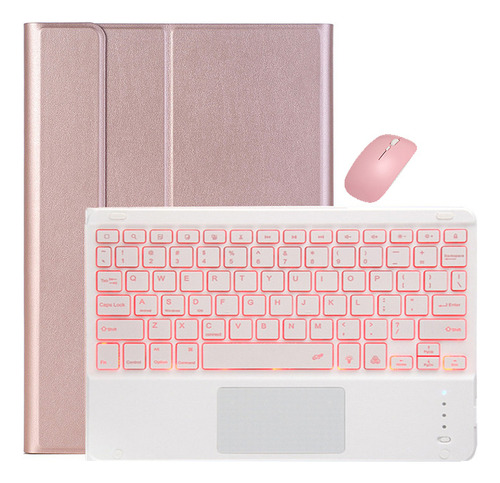 Funda Protectora, Teclado Y Ratón Para iPad 10.5''/10.2''