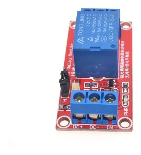 Rele Relay 12v Trigger Alto Y Bajo Arduino 1 Canal