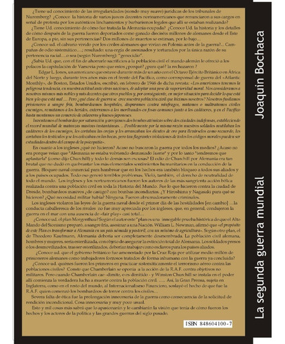 Historia De La Segunda Guerra Mundial. Política/ideológica