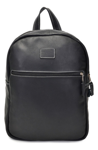 Mochila Couro Legitimo Premium Minimalista Retro Resistente