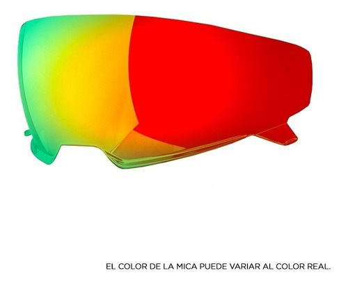 Imagen 1 de 2 de Mica Roja Para Casco Joe Rocket Rkt 6 Y/o Rkt 24