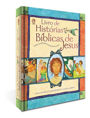 Livro De Histórias Bíblicas De Jesus Sally Lloyd Jones Cpad